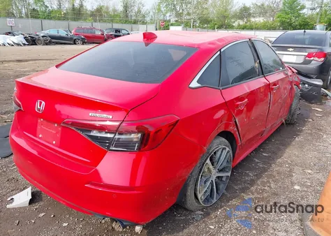 2023 Honda Civic Touring из США, поврежденный, VIN 2HGFE1F90PH309059